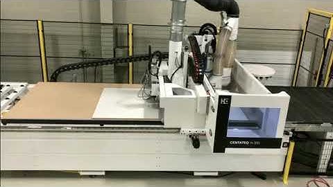 HOMAG CENTATEQ N 300 FLAT TABLE MACHINE (W/ATC/BORING)