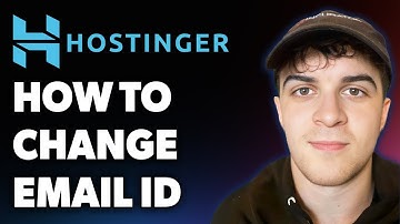 How to Change Email Id in Hostinger (Full 2025 Guide)