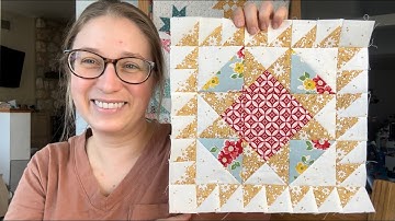 2023 Scrappy Sampler- Block 29- quilt block tutorial