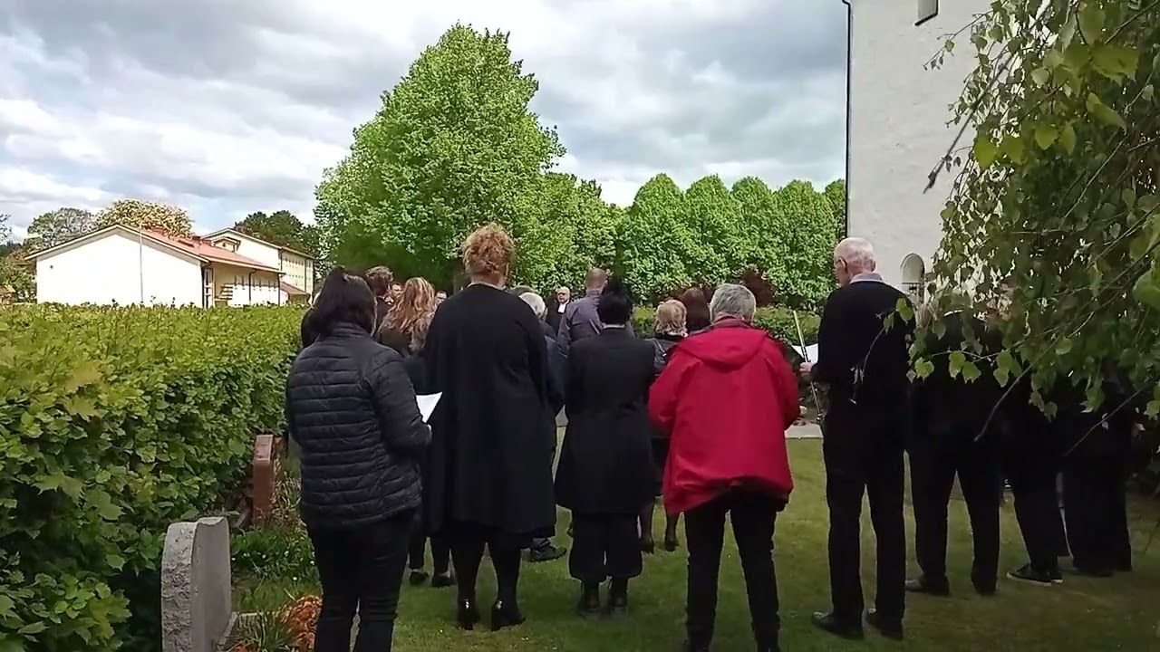 Saidas begravning. Önnestad.