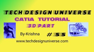 #55 - CATIA Beginner Tutorial:  Rectangular pattern