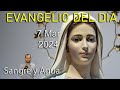 Evangelio Del Dia Hoy - Jueves 7 Marzo 2024- El Que No Recoge Desparrama - Sangre y Agua