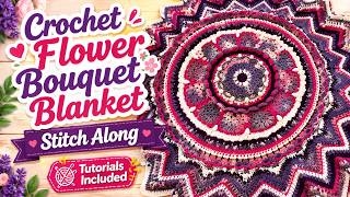 START HERE: The Ultimate Textured Crochet Blanket!