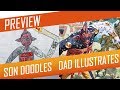 DRAWING with my kids - CURSED GIANT [PREVIEW] No.51
