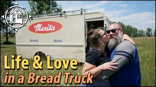 2 nomads fell in love & live in a bread truck (van tour)