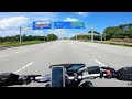 Expressway cruising pt.1 | Yamaha MT-09 Akrapovic pure sound