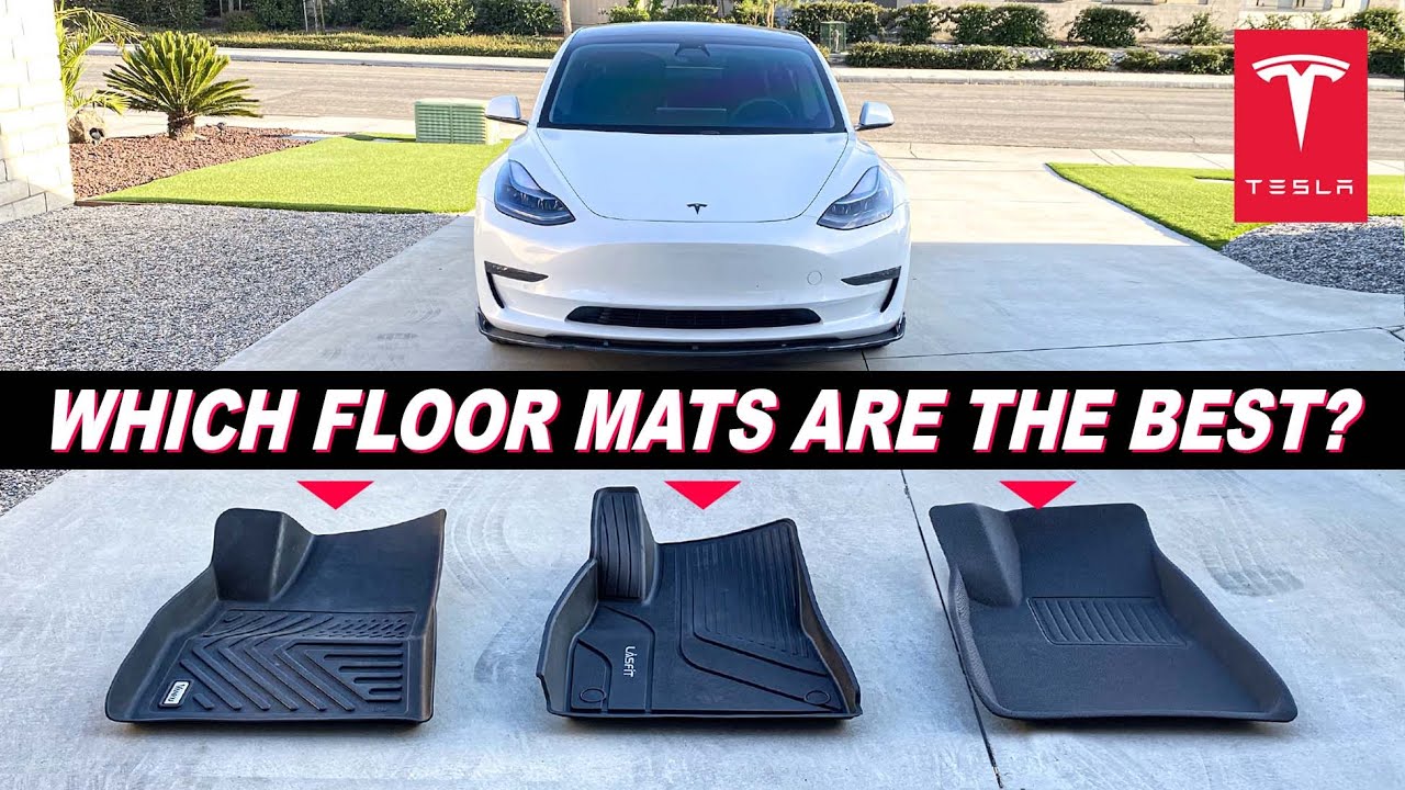 Must watch before you buy floor mats for Tesla Model 3 & Model Y 