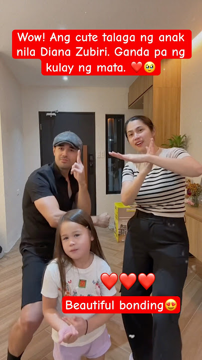 Beautiful Family of Diana Zubiri❤️🥹