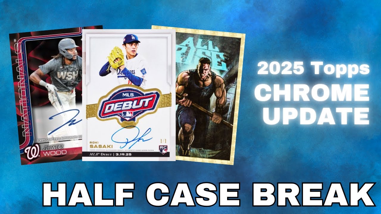 2025 Topps Chrome Update Baseball! Not-For-Profit Break!