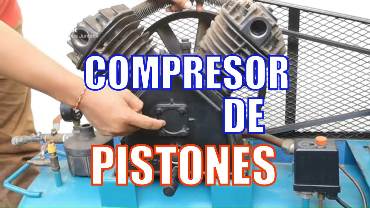 Parts and operation of a ps compressed air compressor - YouTube