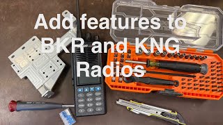 Can you update features on a BK radio? Yup! Works on KNG and BKR