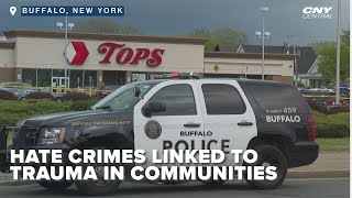 Hate crimes linked to trauma in communities