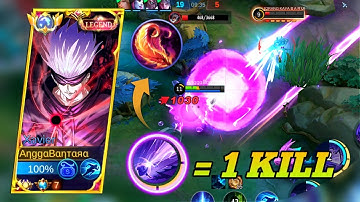 XAVIER MAGE SNIPER MODE 1 HIT DELETED ENEMY | GLOBAL 1 XAVIER ONE SHOT BUILD & EMBLEM 2023