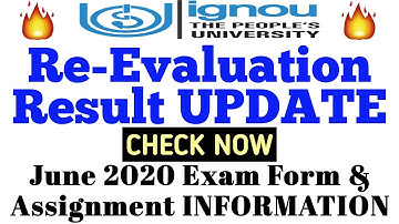 Revaluation Result Declared | New UPDATE for all Students June 2020 Exams By TIPS GURU