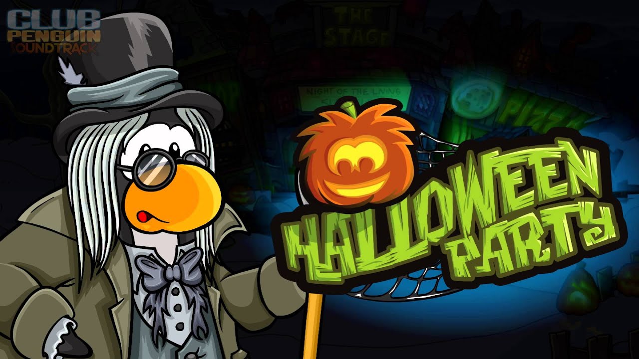 Club Penguin Music OST: Halloween Party 2012 Movie Screening Rooms Theme