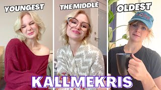 KALLMEKRIS | Growing Up With Siblings! | Funny Tik Tok Videos 2023