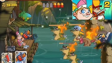 Swamp attack 2 / Episode 1, levels 27 to 35, All levels with (Pepper) Gameplay Walkthrough (Part 4)