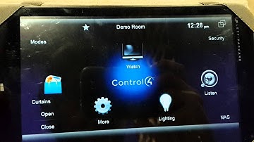 Curtain control using Control4