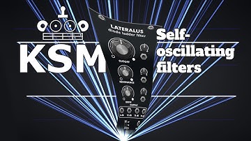 Self-oscillating filters and feedback