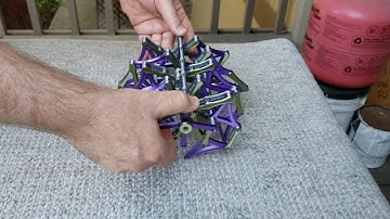 3D printed strandbeest designed entirely in OpenSCAD