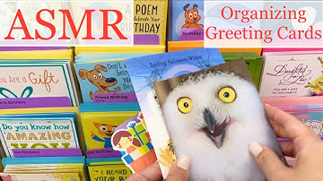 【ASMR】Organizing Greeting Cards at Dollar Tree | No Talking