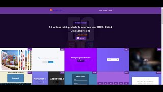 50 unique mini-projects to sharpen your #html   #css  & #javascript #1