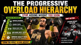 The progressive overload hierarchy | stop adding weights too soon