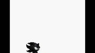 Dark Super Sonic Sprite Test