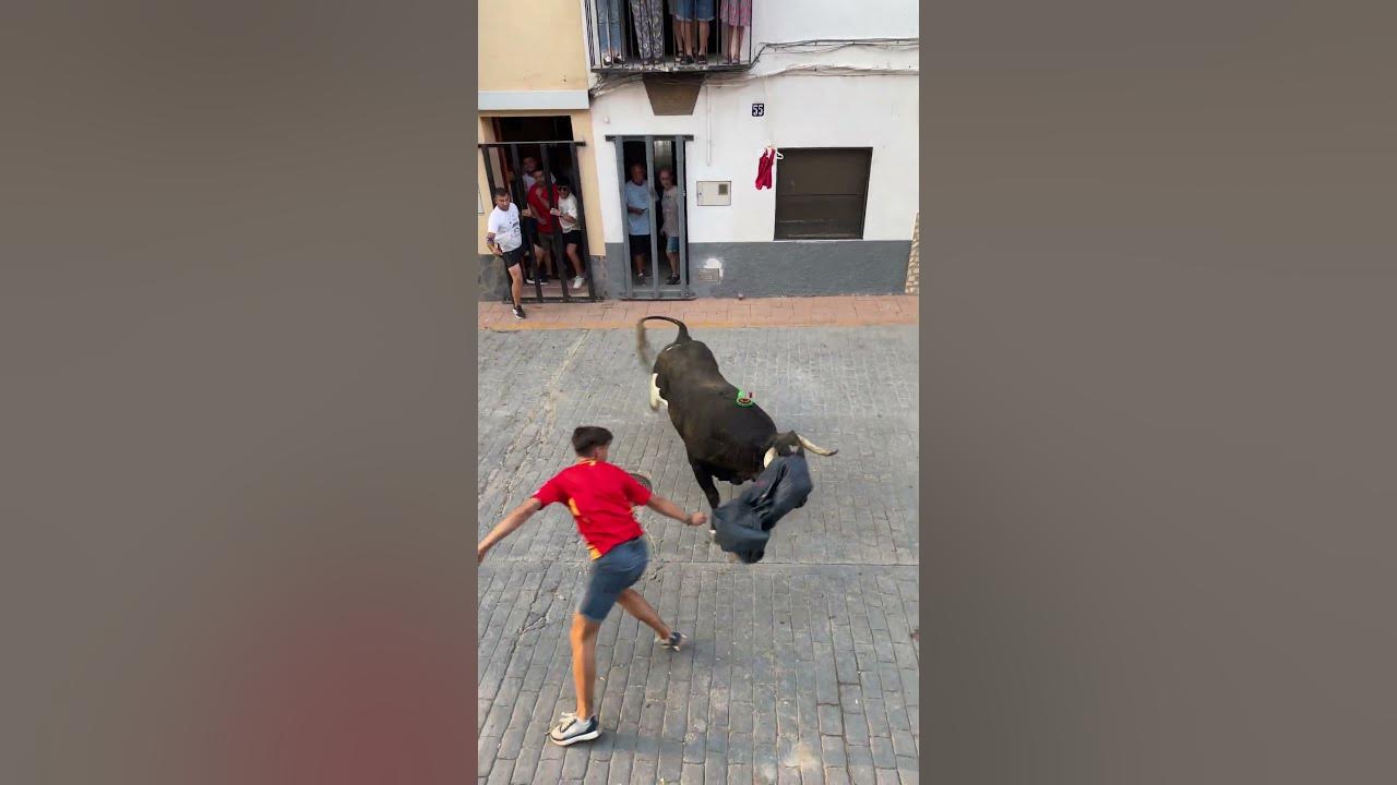 ¡Toro cerril en Useras! (¡Espectacular!) #toros #useres #bull #toro