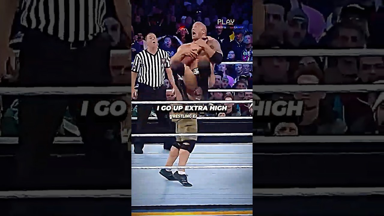 When The Rock Tore MULTIPLE Muscles in a Match 😳