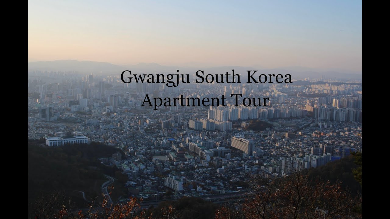 Gwangju South Korea Apartment Tour