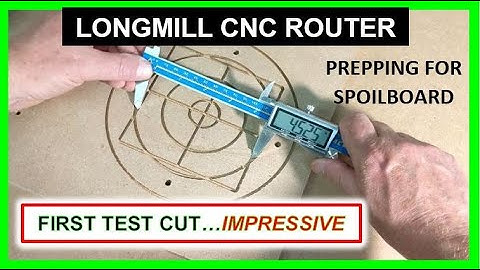 Longmill CNC Router First Test Cut Review [Impressed!] Garrett Fromme