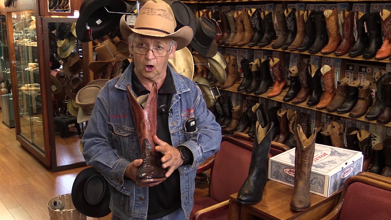 How to pick a great cowboy boot - YouTube