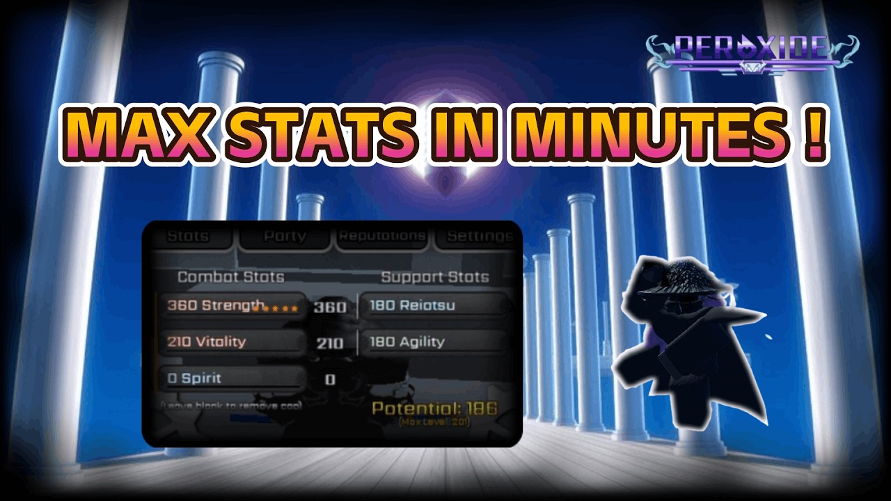The BEST Guide To Get Stats | Peroxide [ROBLOX] - YouTube