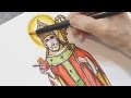 Saint Augustine of Hippo Patron of Love and Protection Live Drawing and Narrated Prayers