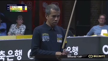 Highlights Chung Kết Trần Quyết Chiến vs Frederic Caudron | VEGHEL World Cup 3-Cushion 2024