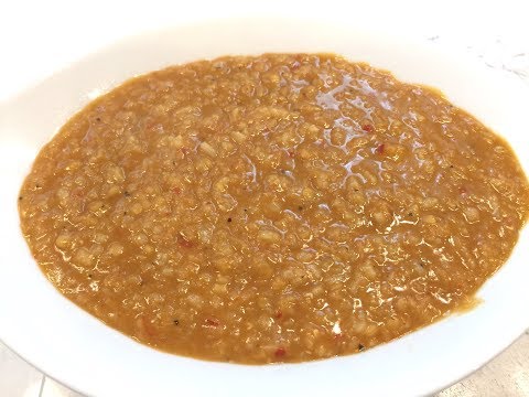 Vegan Red Lentil Soup Recipe. Lebanese/Armenian. شوربة عدس