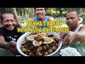 TOKWAT BABOY  SA TAUSI AT OYSTER SAUCE with SALTED EGG