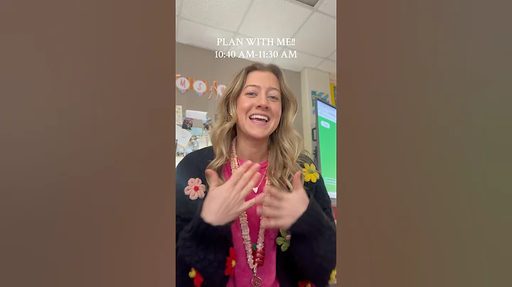 Plan with me!! ASMR? #teachers #elementaryteacher #teacherlife #teacher #elementary #asmr