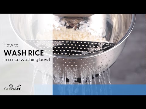 How To Use A Rice Washing Bowl