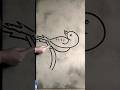 How to draw bird with easy number 9 shots drawing shortart ytshort drawing.