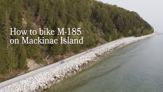 Bike the only highway in America where cars are banned on Mackinac Island