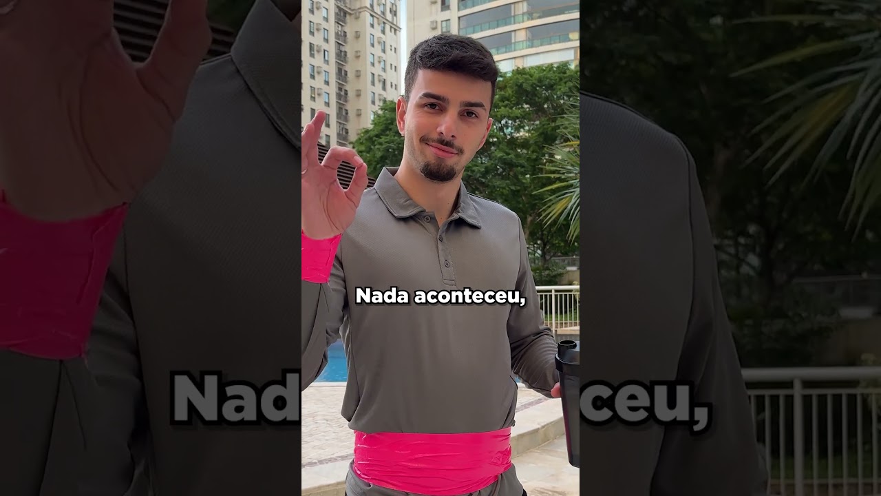 Testei a Camisa a Prova da Água #shorts