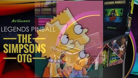 AtGames Legends Pinball OTG The Simpsons VPX