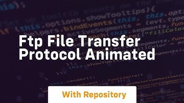 Ftp file transfer protocol animated