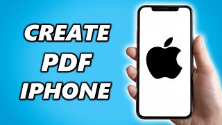 How to Create PDF Files on iPhone (Simple) How to Create PDF Files on iPhone (Simple)