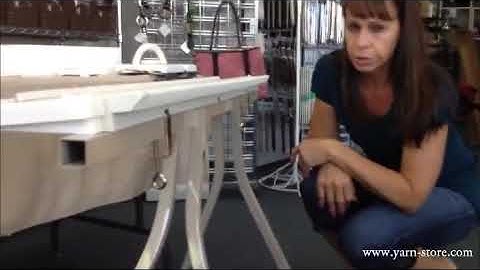 Setting Up the Silver Reed LK150 Knitting Machine