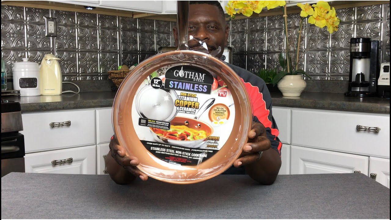 Great NonStick Skillet Product Review 12 inch Ceramic Stainless Steel