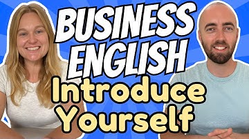 Business English for Networking Events: How to Introduce Yourself at Work & Meet People in English