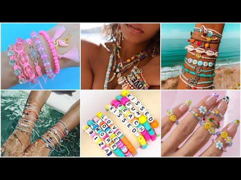 50 DIY - IDÉES DE BIJOUX D'ÉTÉ - Bracelet, collier et plus...